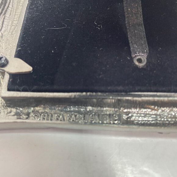 Vintage New York Metal Picture Frame 4" X 6" With Statue of Liberty & Empire Sta - Picture 8 of 12